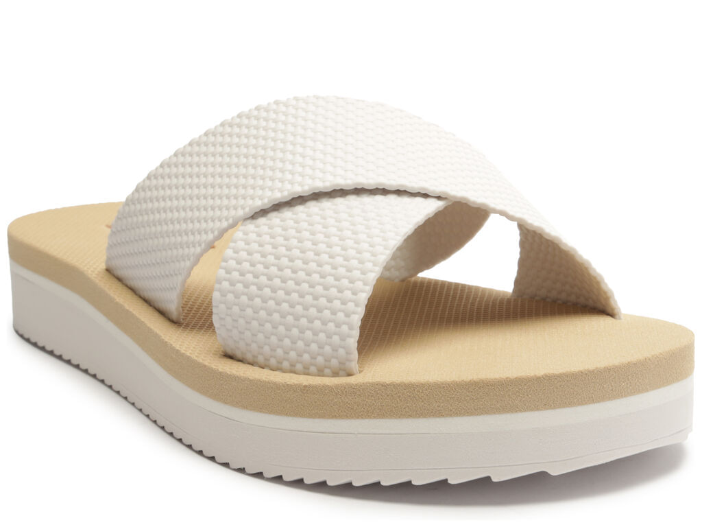 sandalia branca tiras cruzadas pop flatform anacapri-1