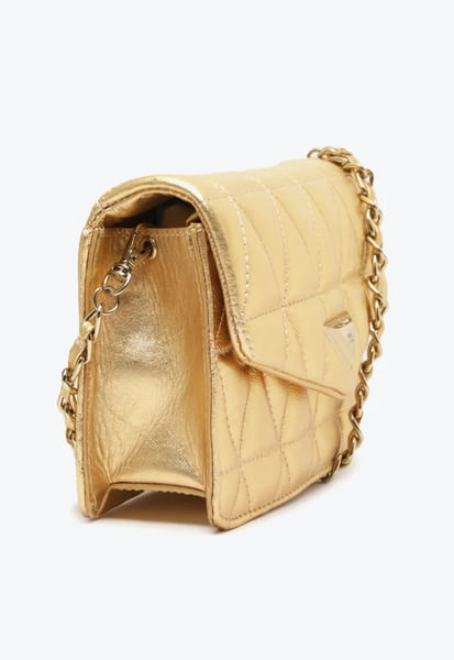 bolsa tiracolo 944 couro dourado 50018 schutz-2