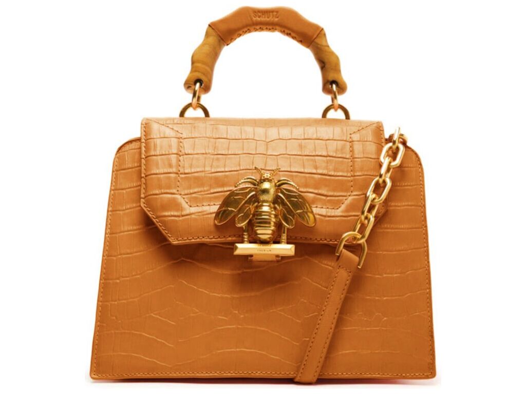 bolsa tiracolo grande believe croco caramelo 50018 schutz-1