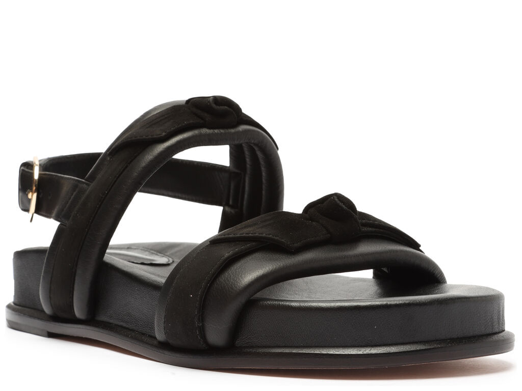 sandalia rasteira soft clarita sport sandal black alexandre briman-2