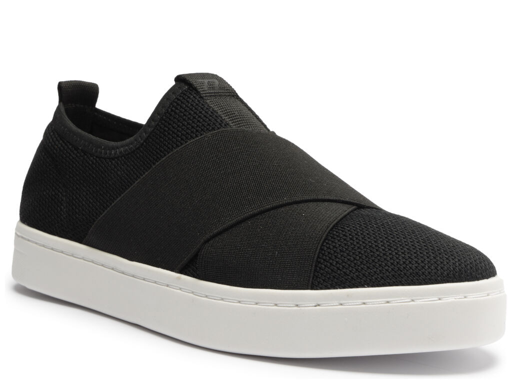 tenis slip on preto tecido elasticos 12403 arezzo-1