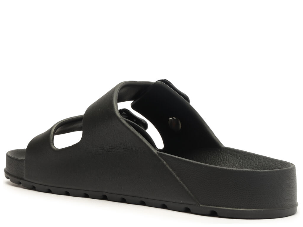 sandalia slide preto flatform tiras 19060 brizza-3