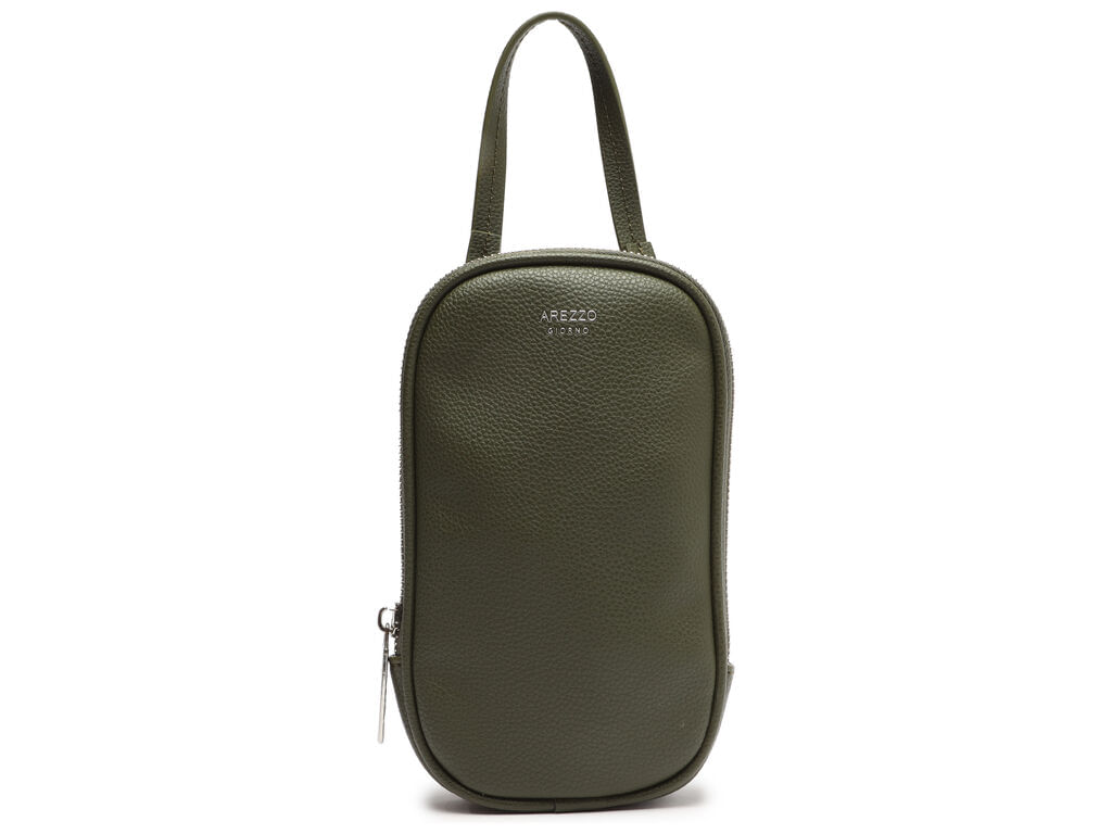 Mini Bolsa Porta Celular Verde 50029 Arezzo