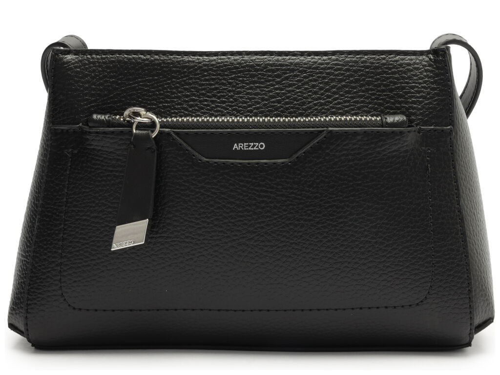 Imagem da variante: Bolsa Tiracolo Preta Emilly Pequena Croco 58100 Arezzo ECO FLOATHE - PRETO - UN