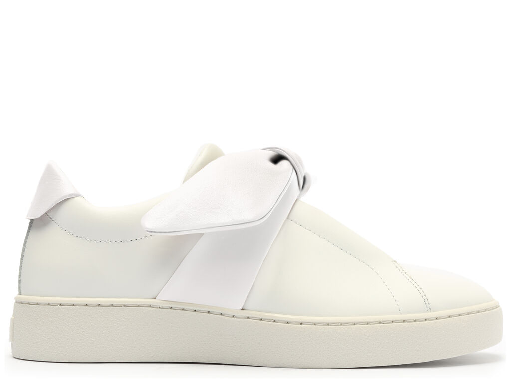Imagem da variante: Tenis Asymmetric Clarita Sneaker Leather White Alexandre Birman NAPPA/NAPPA - WHITE - 34