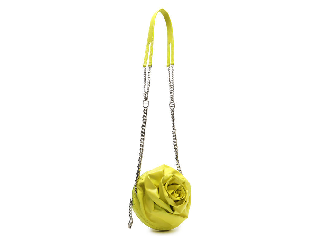 bolsa flor tiracolo amarela pequena 50018 arezzo-2