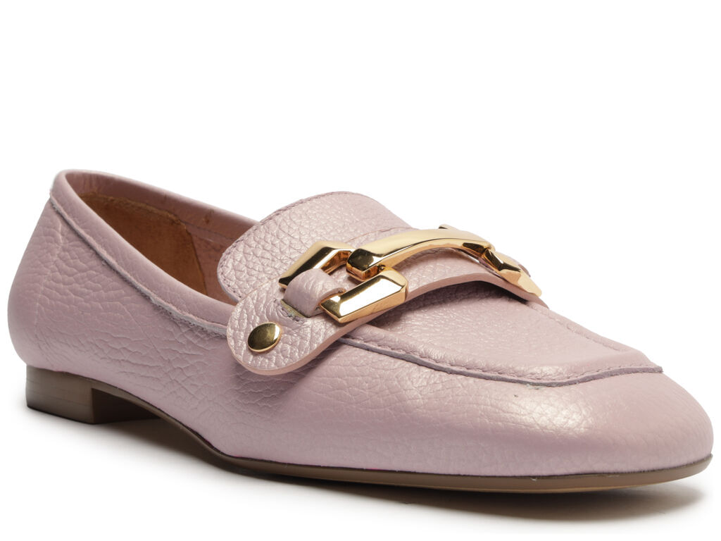 Loafer Rosa Couro Brid o Switch com Troca de Brid o 13031 Arezzo