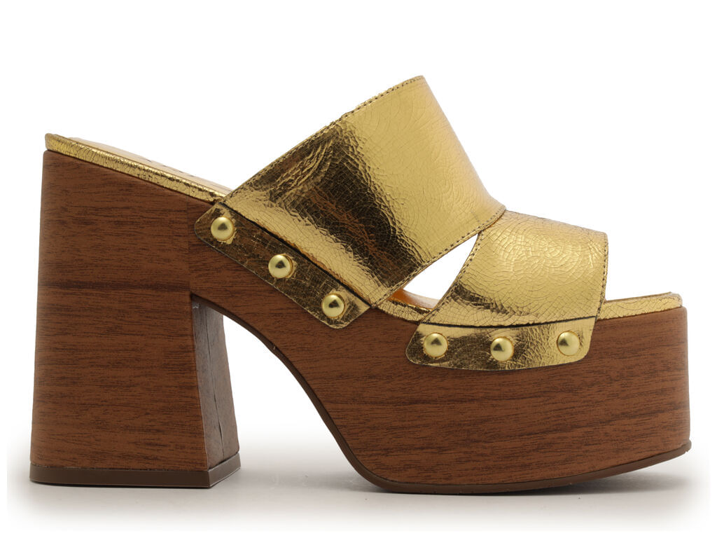 sandalia dourada couro meia pata bloco madeira a12524 arezzo-1