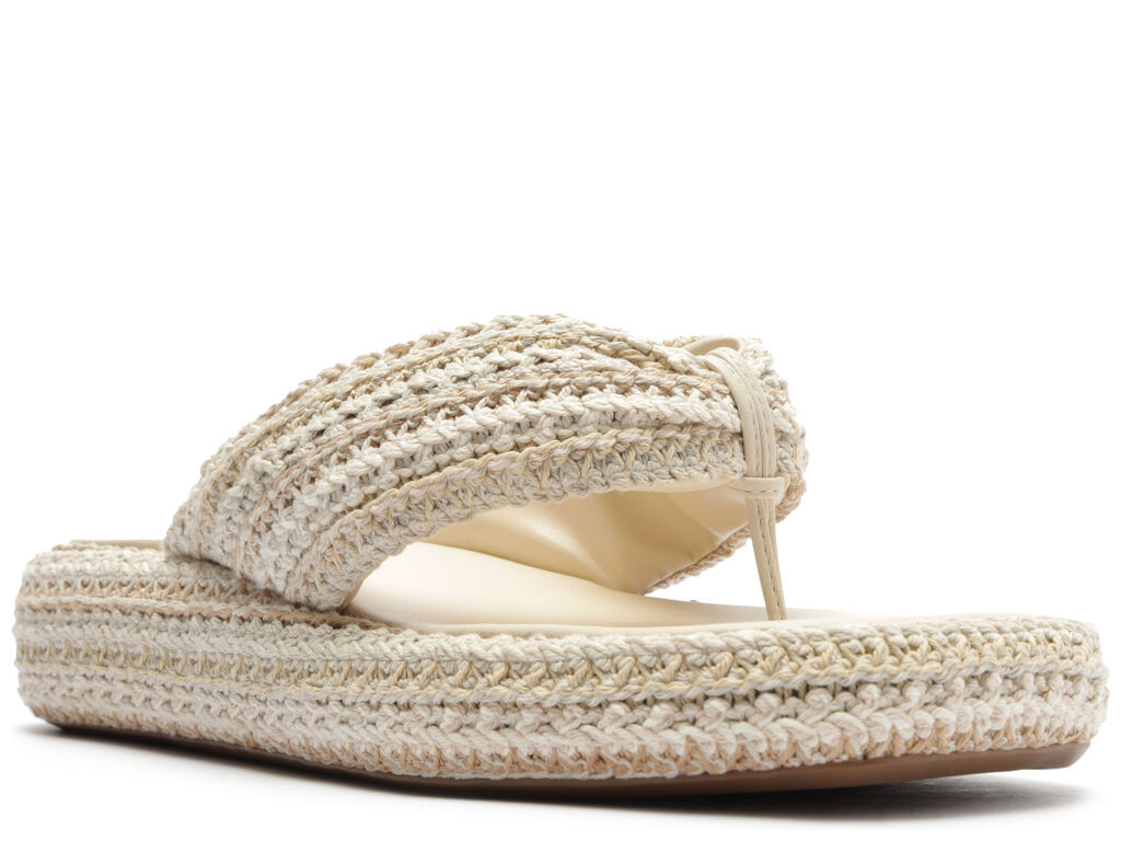 sandalia flatform croche off-white flip flop a13139 arezzo-2