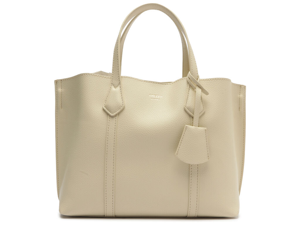 Bolsa Tote Off White Grande Eco A5002 Arezzo