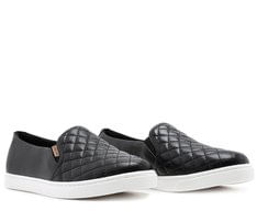 tenis slip on preto matelasse anacapri-4