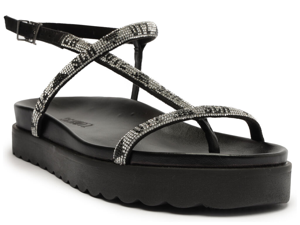 sandalia papete brilho preta s20733 schutz-2