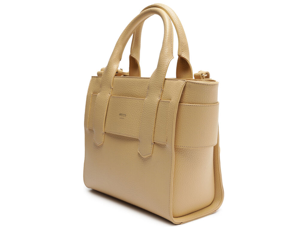 bolsa tote amendoa grande faixa a50021 arezzo-2