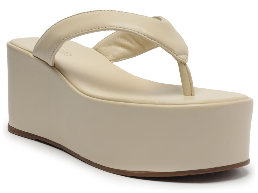 Sand lia Off White Plataforma Flip Flop A13166 Arezzo