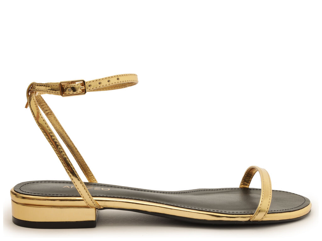 sandalia rasteira dourada minimalista preta a13065 arezzo-1