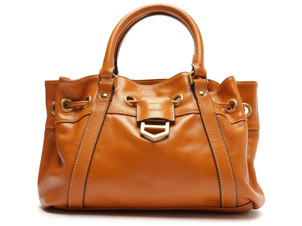 bolsa tote caramelo couro alicia pequena a50014 arezzo-1