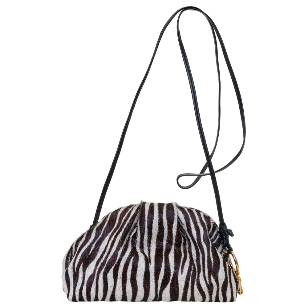 bolsa tiracolo follis couro zebra -1