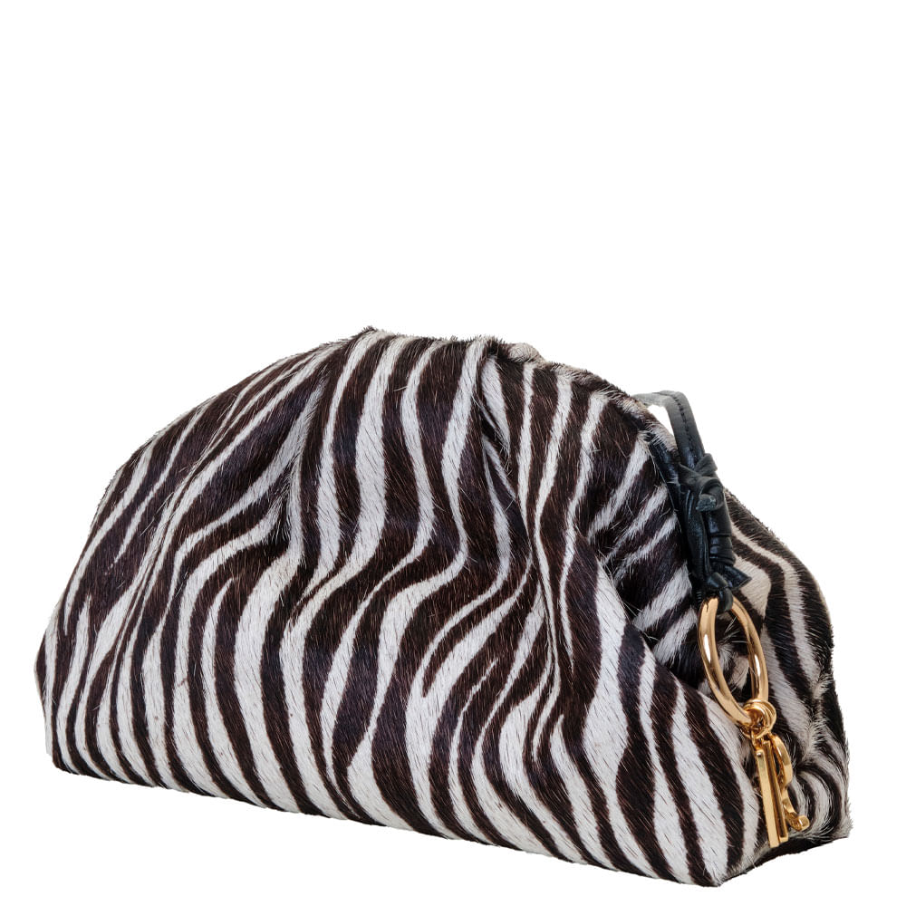 bolsa tiracolo follis couro zebra -2