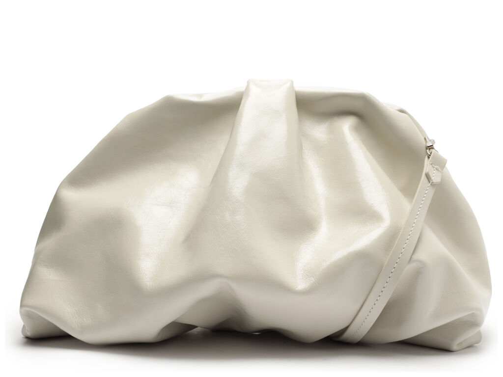 Imagem da variante: Bolsa Schutz Pouch Bag Couro Pérola S50011 TRENTINO - PEARL - UN