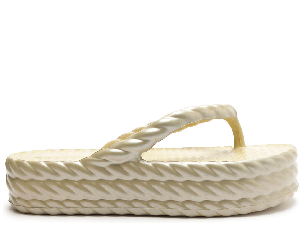 sandalia brizza dourada flatform marrocos mid-1