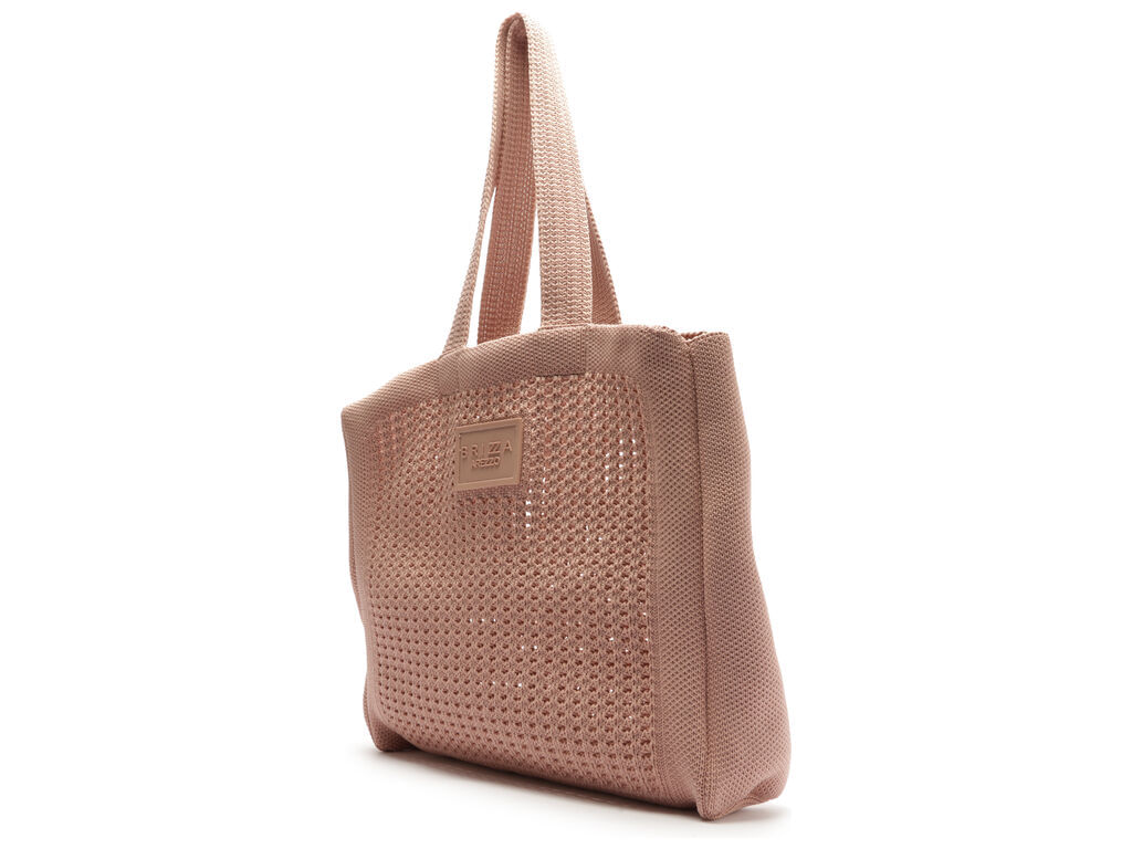 bolsa brizza shopping blush croche monaco grande z19523-2