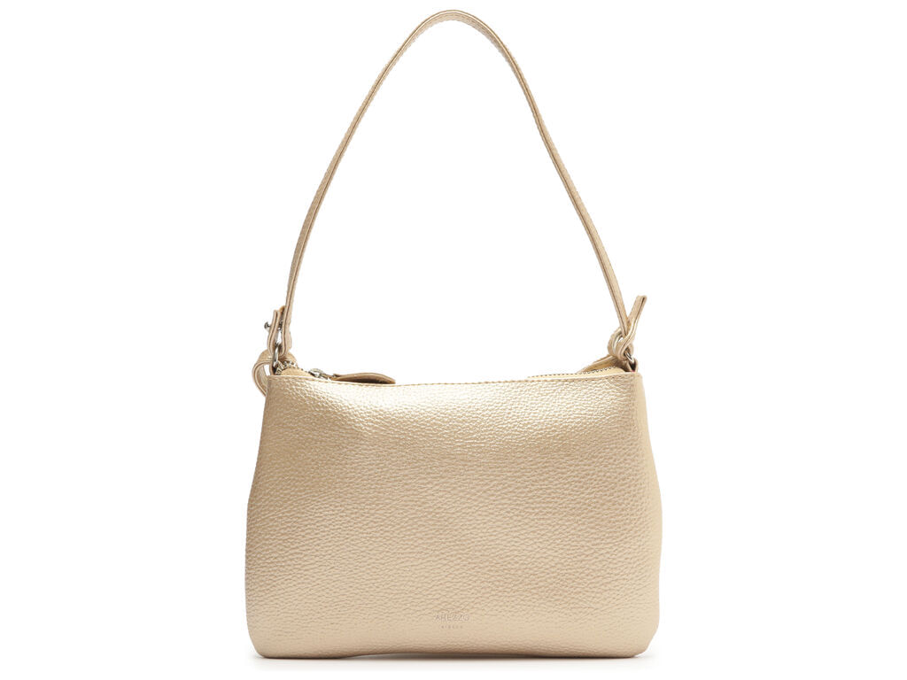 Imagem da variante: Bolsa Arezzo Tiracolo Dourada Luisa Pequena Eco A50023 ECO BIG FLO - PLATINO - UN