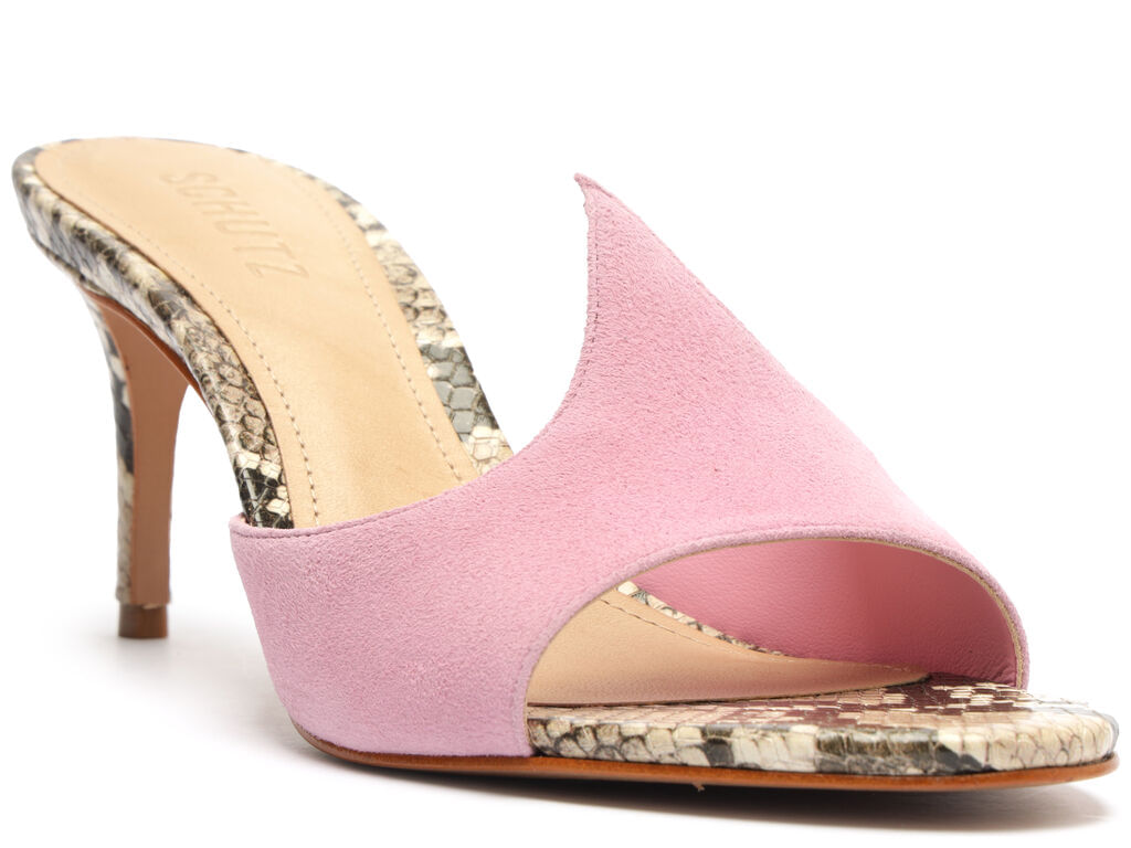 sandalia schutz rosa salto medio animal print s22086-2
