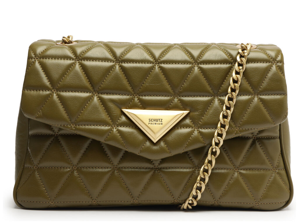 Imagem da variante: Bolsa Schutz Matcha Tiracolo Grande Madrid S50018 MADRID - MATCHA - UN
