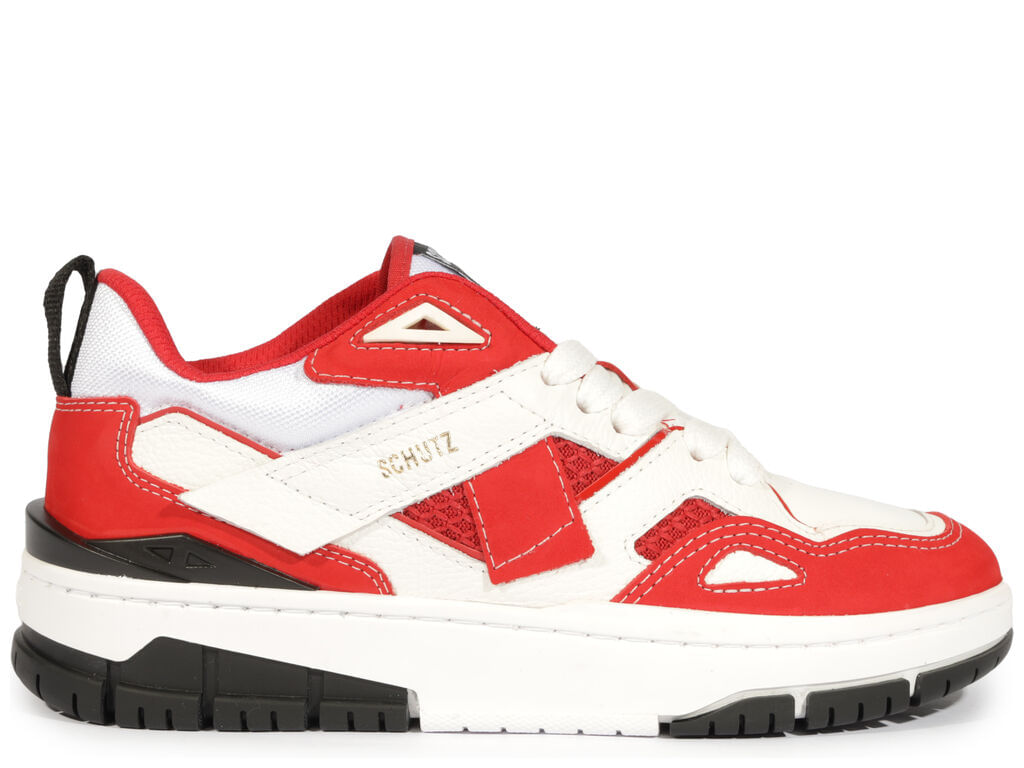Imagem da variante: Tenis Schutz White/Flame DE NA/SU FL - WHITE/FLAME - 34