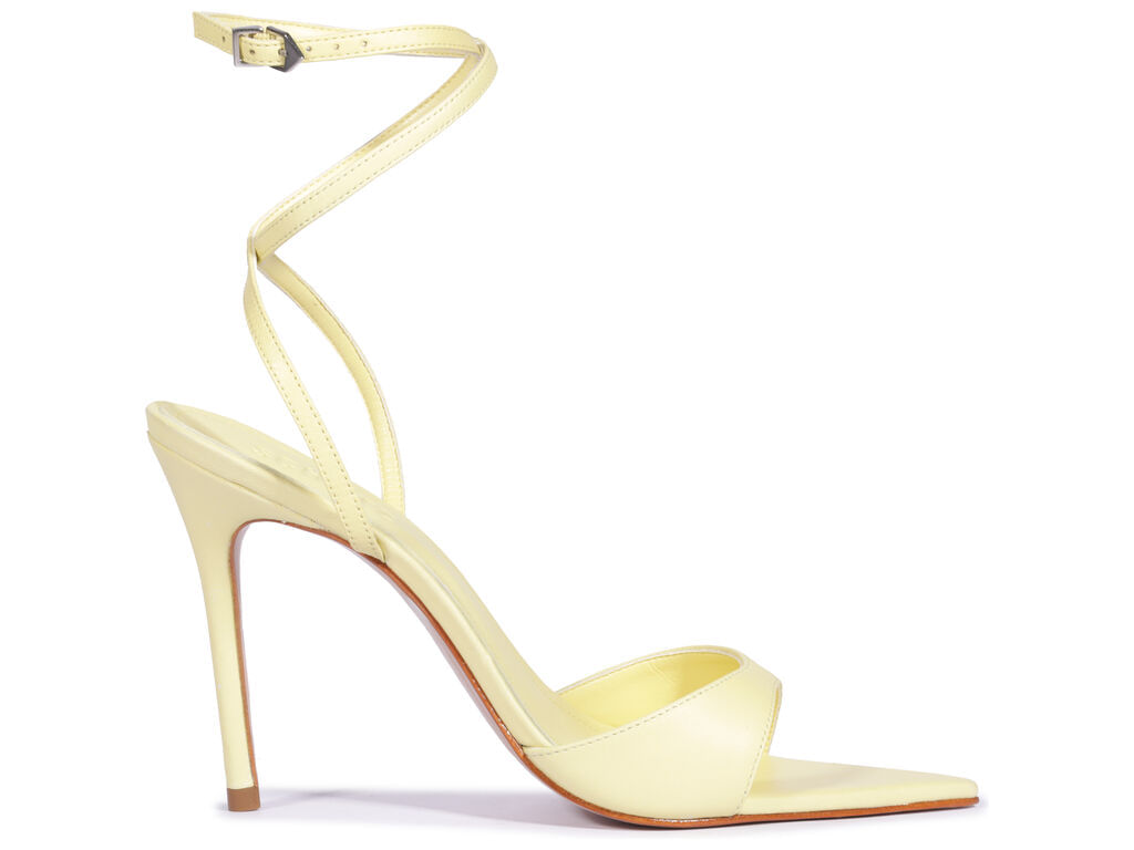 sandalia schutz salto alto couro deluxe lemon-1