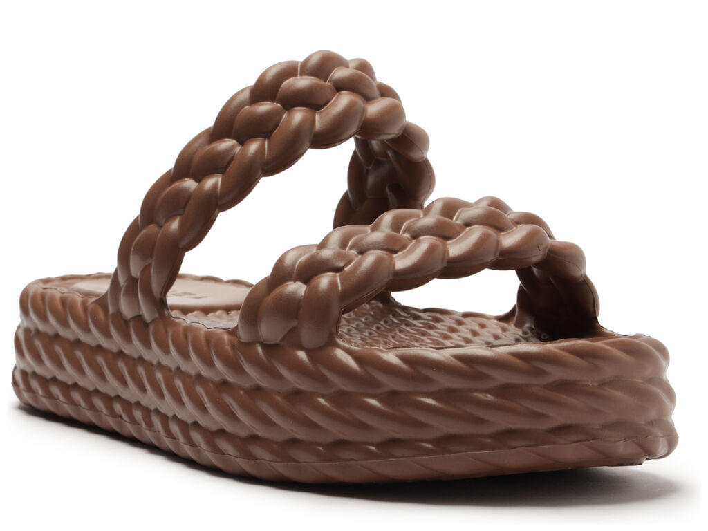 sandalia brizza marrom flatform marrocos up-2