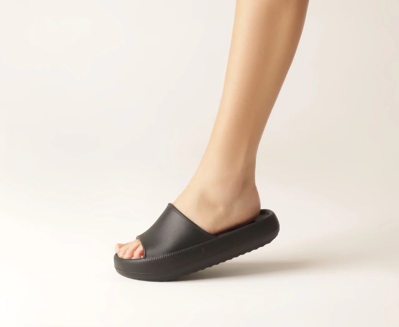 chinelo anacapri nuvem texturizado injetado preto 30645-2