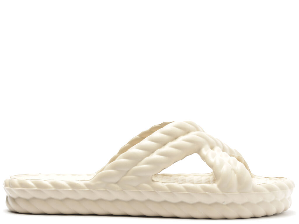 sandalia brizza rasteira marrocos off-white 19091-1
