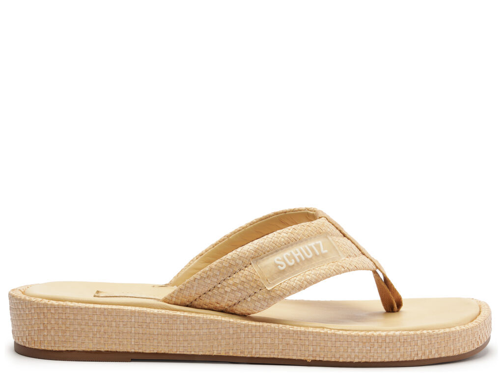 chinelo schutz bold ii bege-1