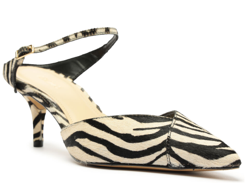 Scarpin animal print fashion arezzo