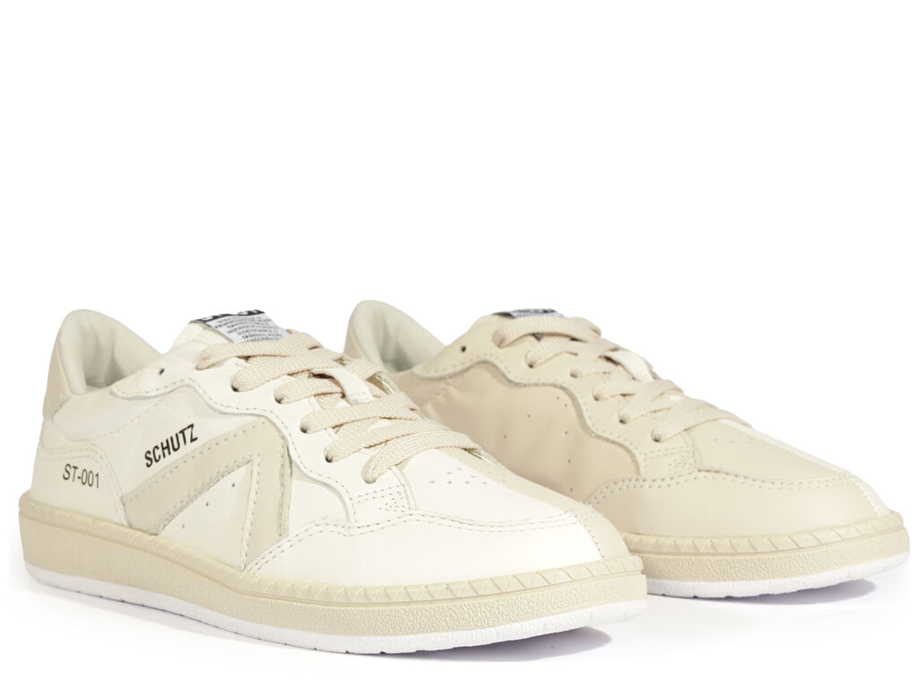tenis schutz branco e perola st-001-2