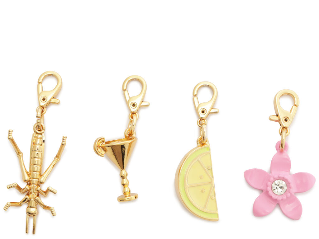 acessorios arezzo bag charm metal/resina-1