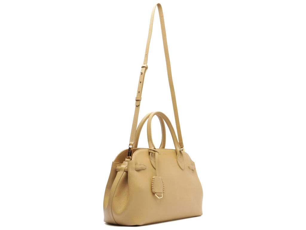 bolsa arezzo tote bege grande floater unique-2