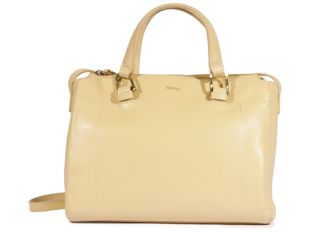 Imagem da variante: Bolsa Schutz Bowling Bege Grande FLOTHER SMO - NATURAL NIB - UN