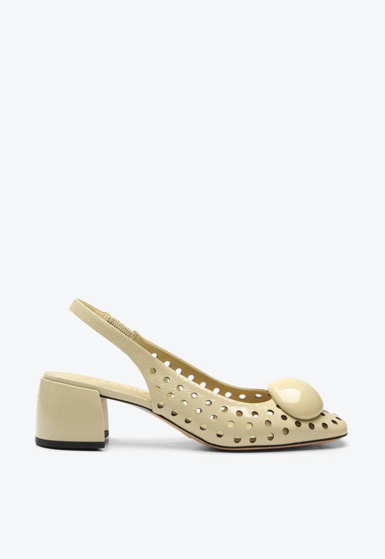 Imagem da variante: Slingback Vicenza Margot Bege VERNIZ SHOW - CHANTILY - 33