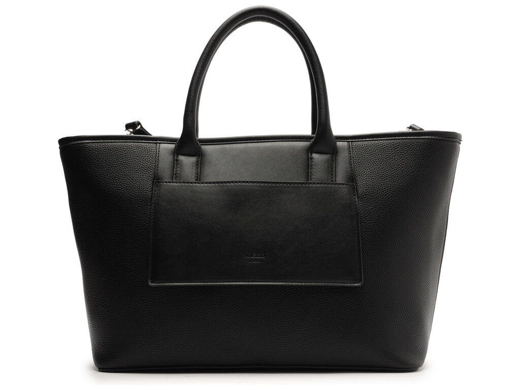 Imagem da variante: Bolsa Arezzo Tote Preta Grande Eco ECO FLOATER - PRETO - UN