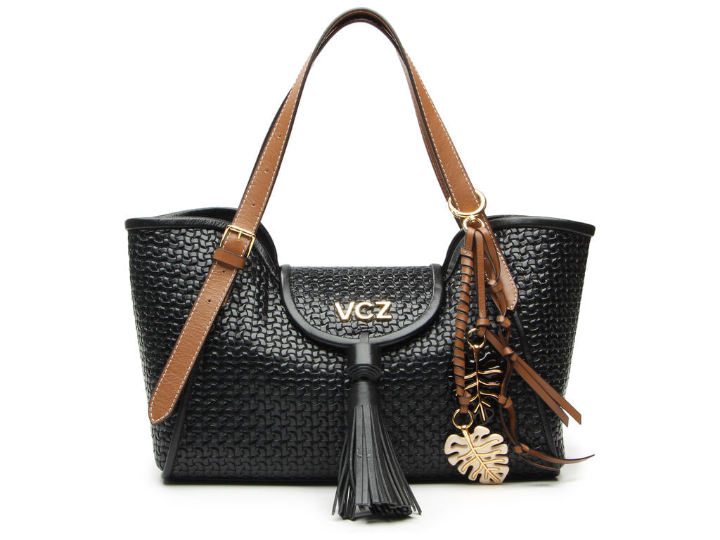 bolsa vicenza tote thais media preto-1