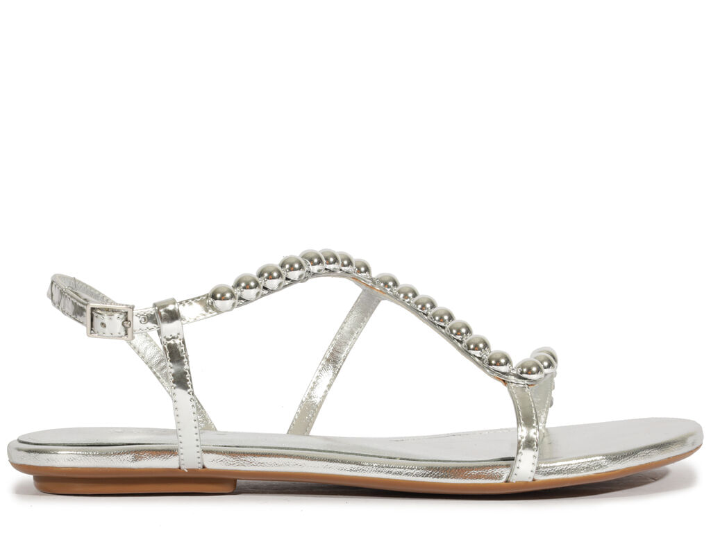 sandalia schutz rasteira curves metallic prata-1