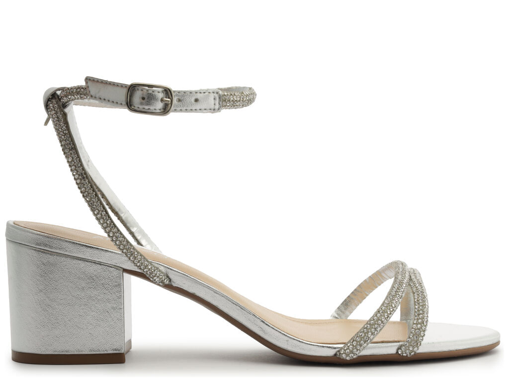 sandalia arezzo prateada salto bloco strass mykonos-1