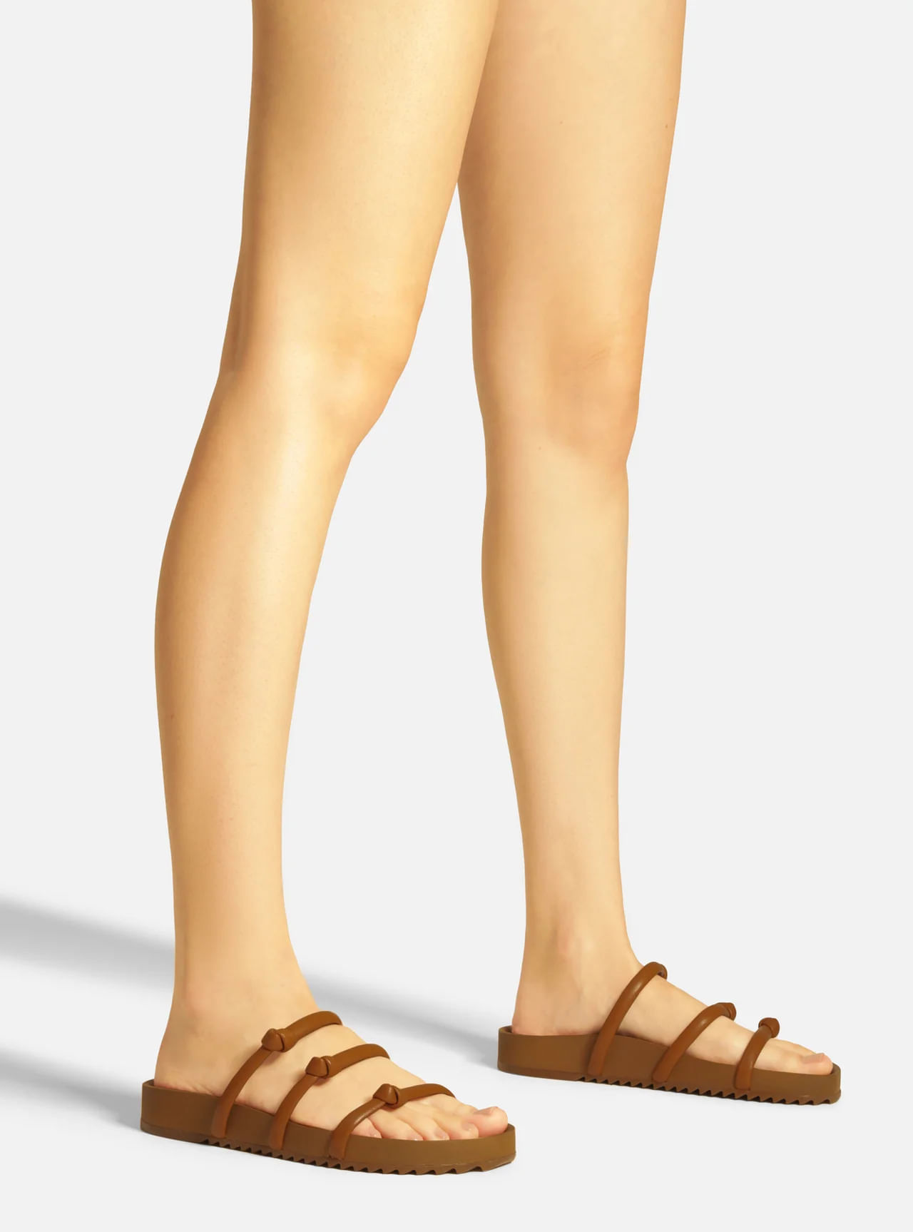 papete arezzo marrom flatform tiras no-2