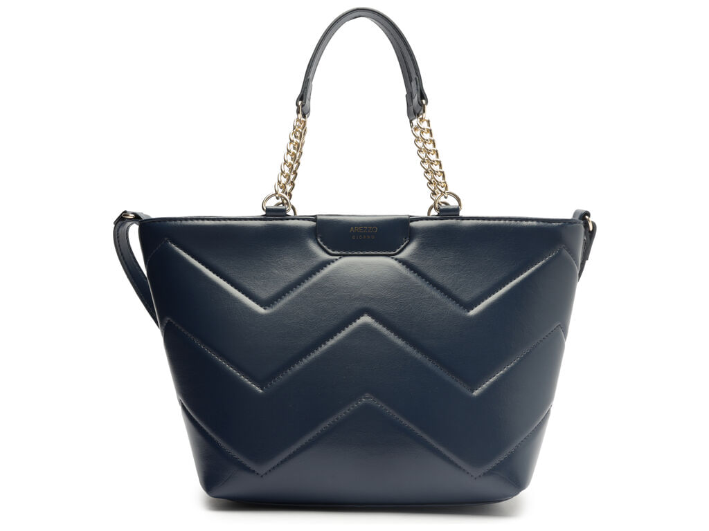 Imagem da variante: Bolsa Arezzo Tote Grande Eco Smash Azul ECO SMASH - NAVY NAUTIC - UN