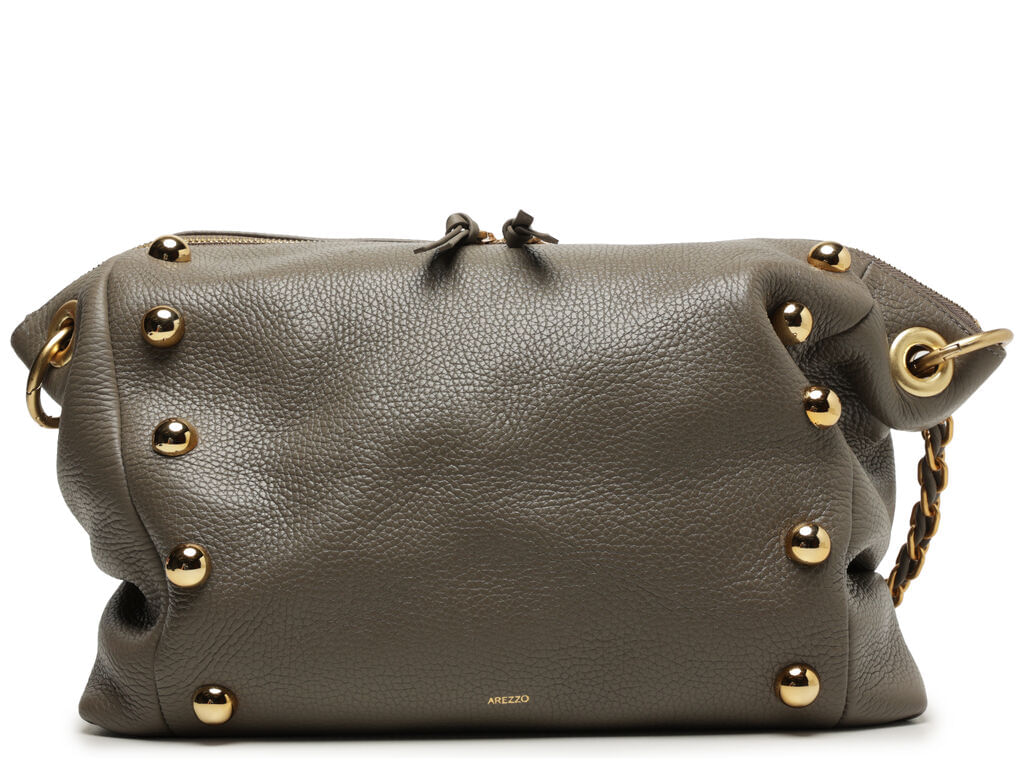 Imagem da variante: Bolsa Arezzo Tiracolo Média Cinza Floater Koppen FLOATER KOP - DARK PEWTER - UN
