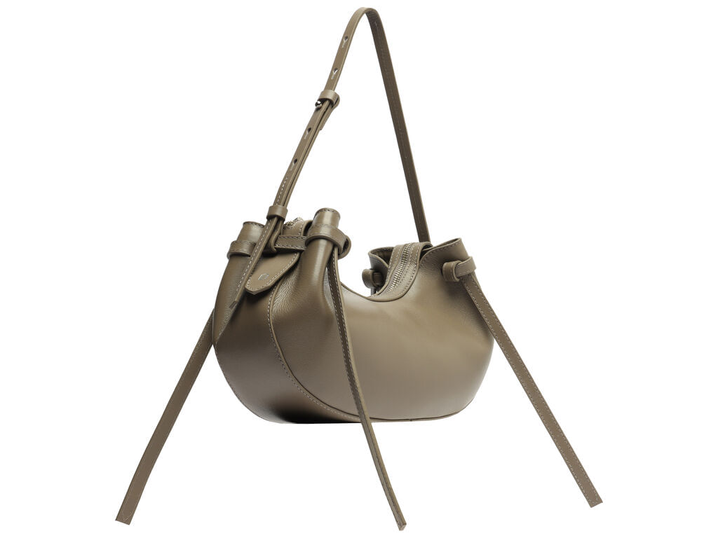 bolsa arezzo tiracolo cinza media veg oil-2