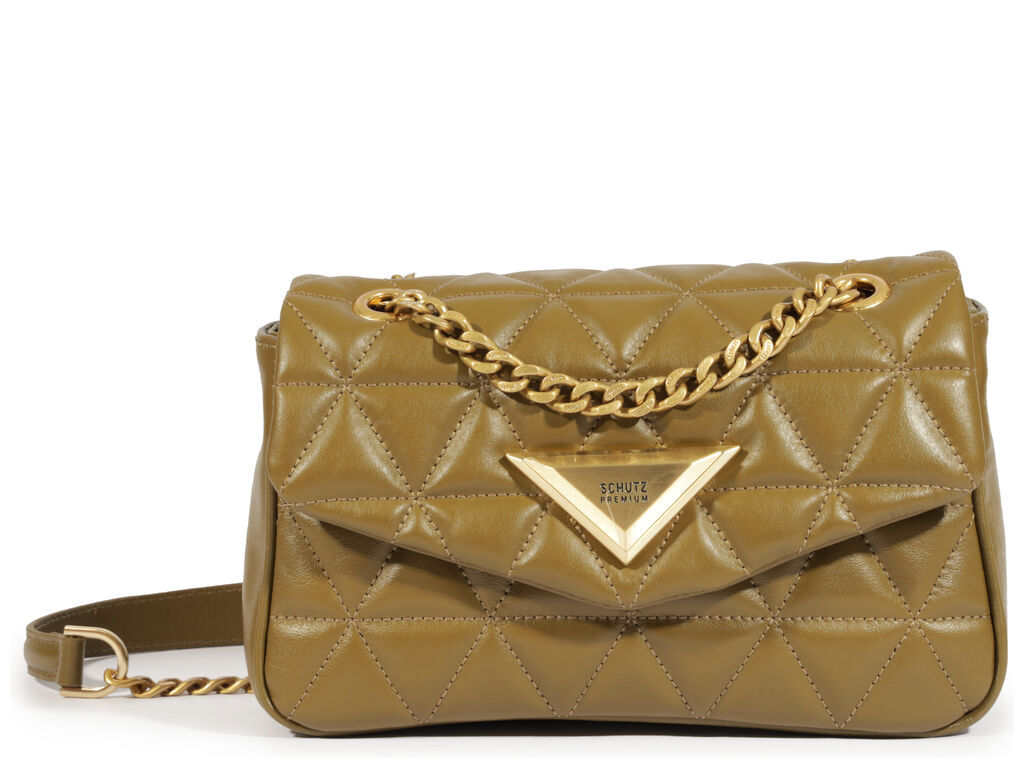 Imagem da variante: Bolsa Média Schutz Madrio Olive MADRID - OLIVE MOSS - UN