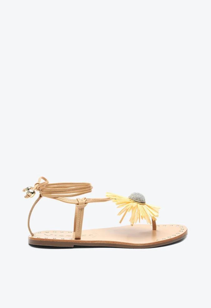 sandalia flat vicenza celeste bege-1